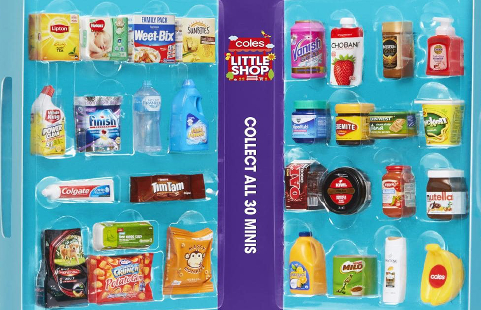 coles toys collection