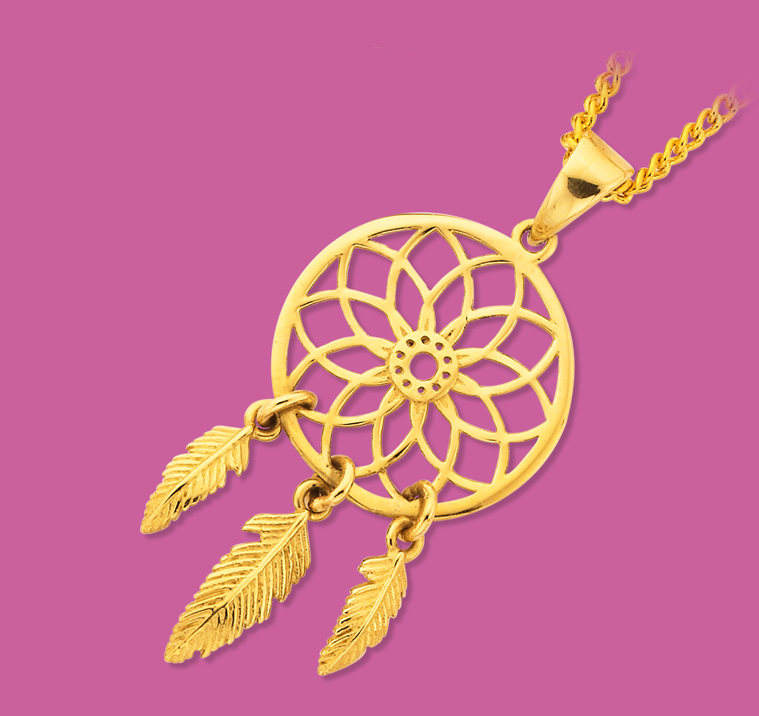 prouds cross necklace