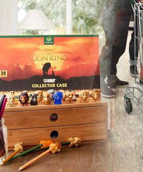 Woolies Customer Slammed For Buying A Trolley Full Of Lion King Collectables To 'Scalp Online'