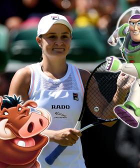 Ash Barty Keeps Making Disney References At Wimbledon