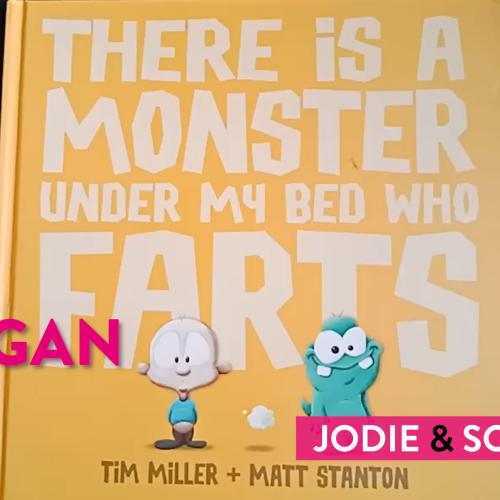 "There's A Monster Under My Bed Who Farts",💨 Read By Kitty Flanagan