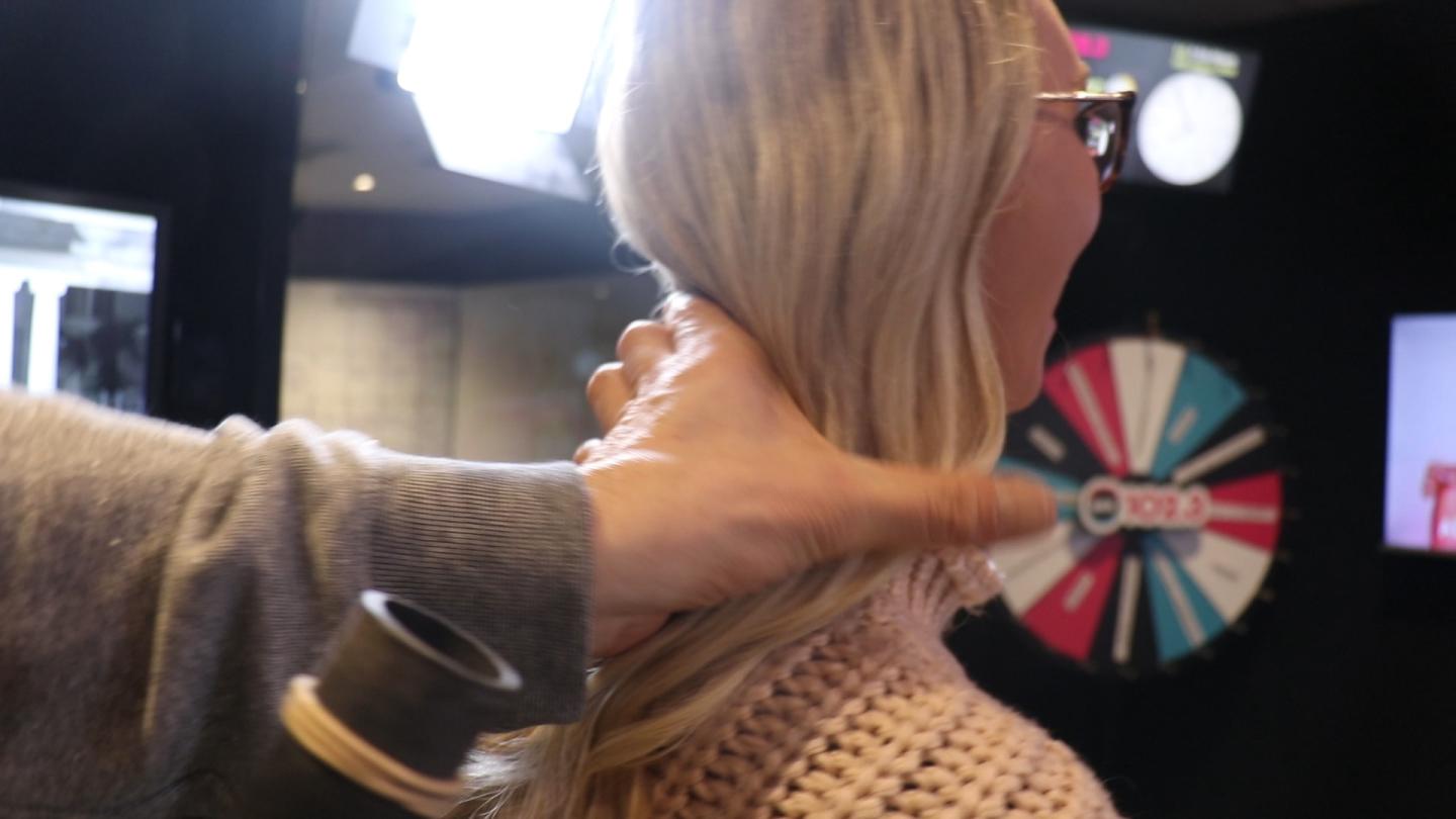 Soda Tests His Vacuum Cleaner Pony Tail Trick On Producer Rach