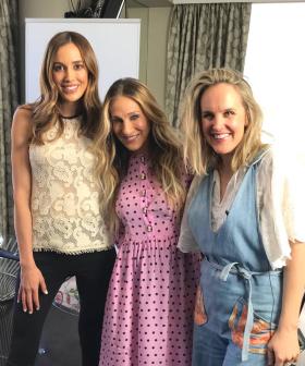 Bec & Monty Didn't Know What To Wear When Meeting Sarah Jessica Parker