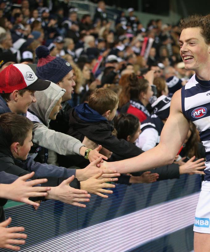 Port Sign Geelong Forward Wylie Buzza