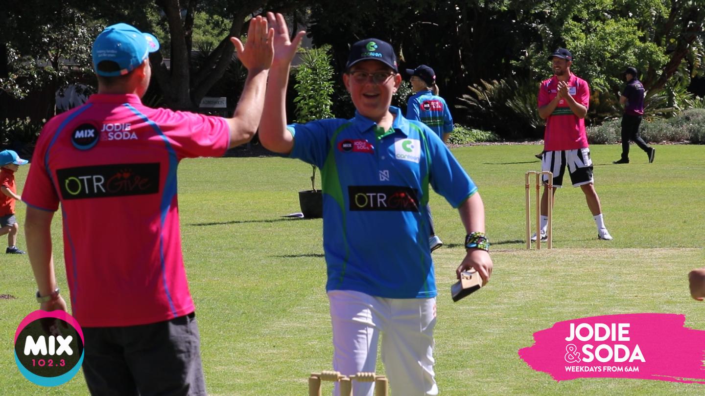Dreams Come True For Two Young Cricket Fans
