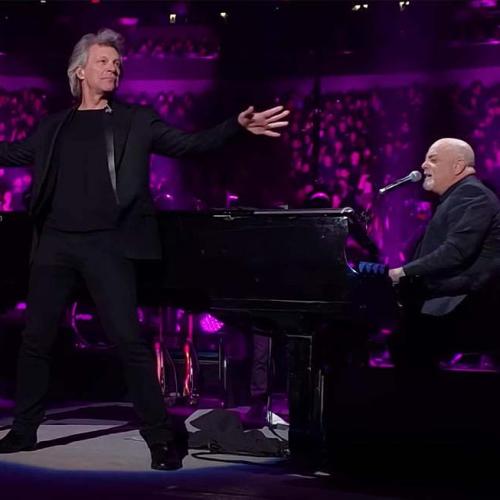 Jon Bon Jovi Made An Unannounced Appearance With Billy Joel And It's A Goddamn Gift