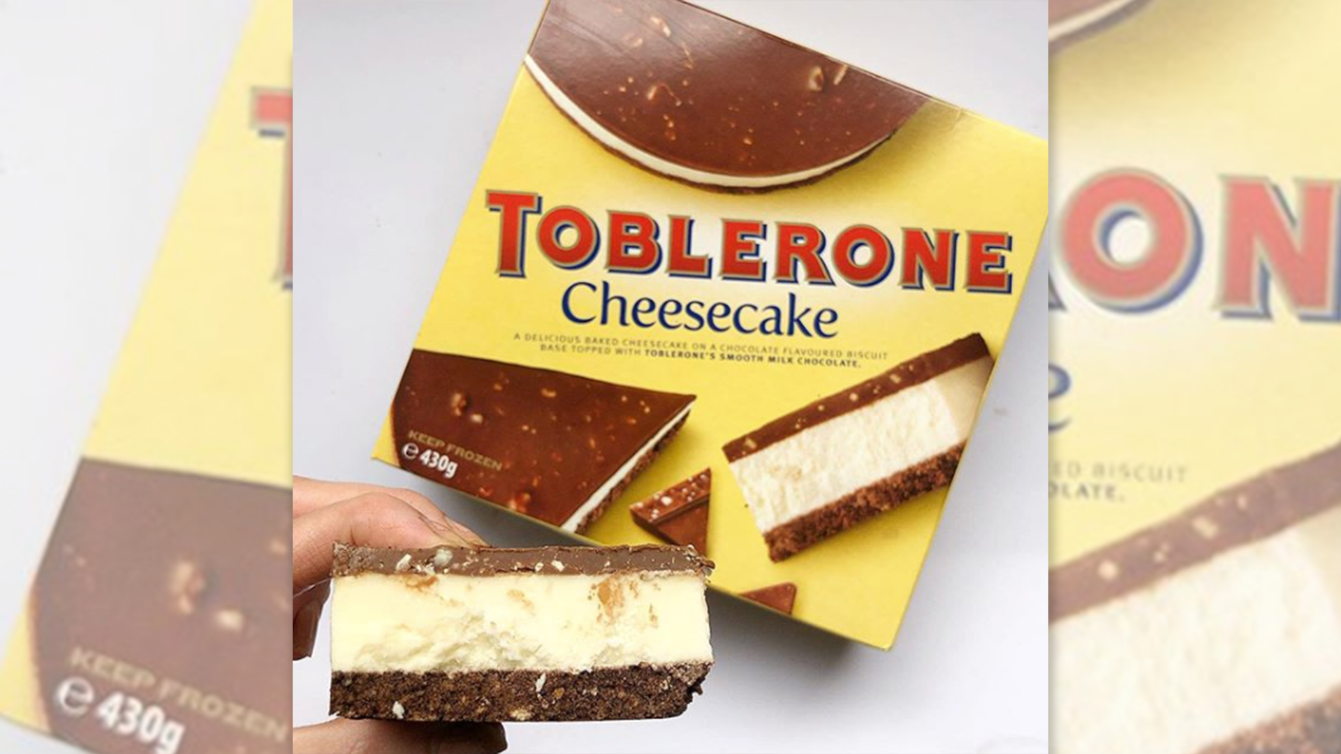 Frozen Toblerone Cheesecake Is Now A Thing & We're Searching Every