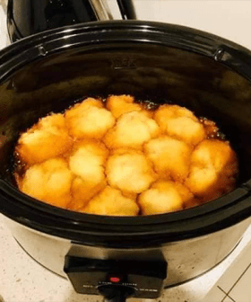 People Are Now Churning Out Golden Syrup Dumplings Using Their Slow Cooker & Oh My, Is It Delicious