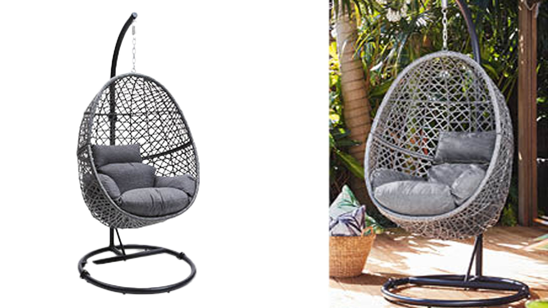 Aldi S Hanging Egg Chair Is Back On Sale Just In Time For Spring And It S Cheap