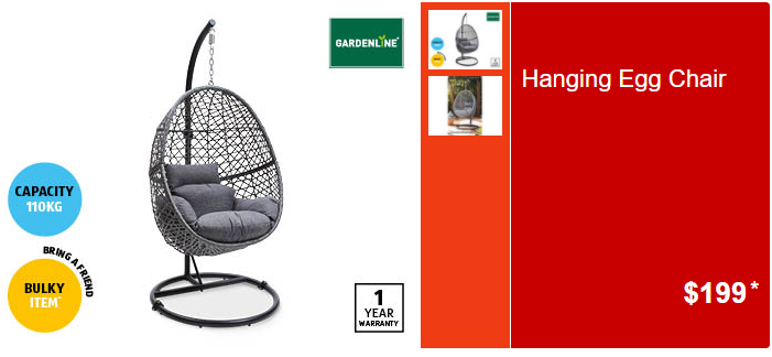 gardenline egg chair