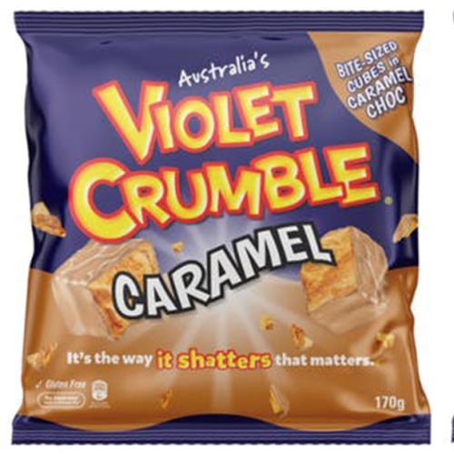 The World's Gone Topsy Turvy Because There's White Chocolate Caramel Violet Crumble?!