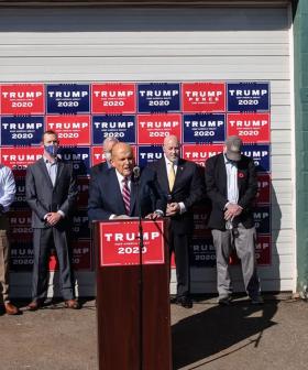 Trump's Team Accidentally Booked A Press Conference At A Garden Supplies Yard Instead Of A Hotel