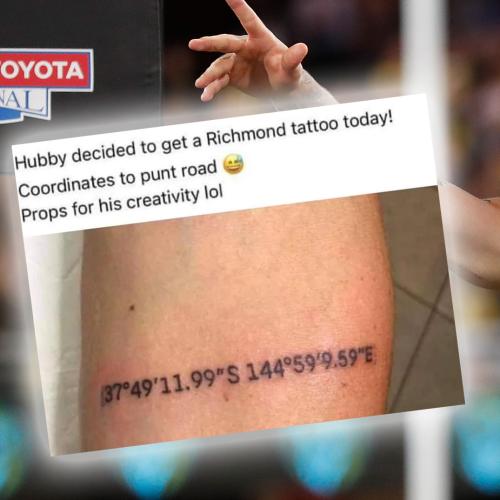 This Richmond Fan's Tattoo Fail Is Hilariously Unfortunate