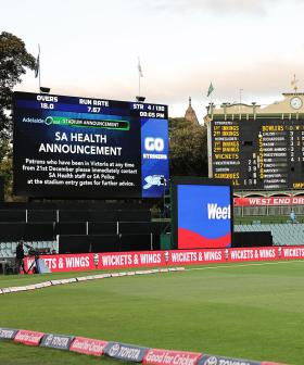 Cricket Fans At Last Night's Big Bash Game Screened After Fears Victorian From Hotspot Attended