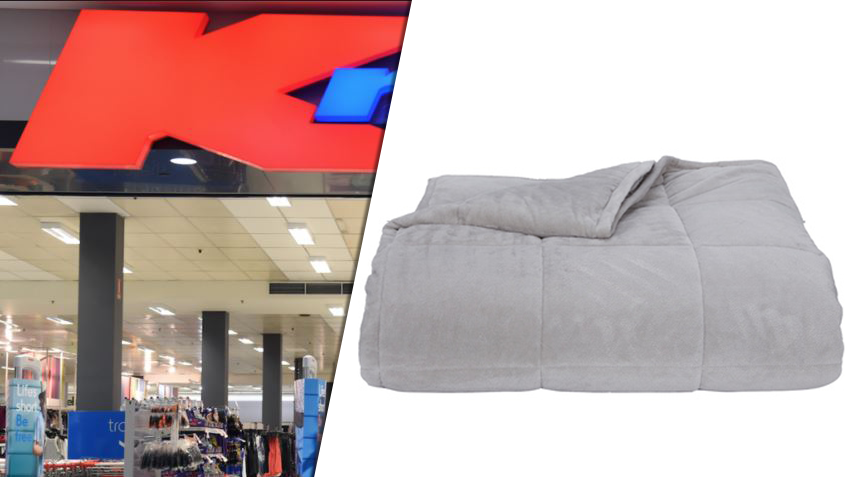 Kmart's Sell-Out $49 Weighted Blanket Is Back In A Brand New Colour