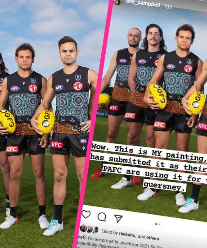 There Is A Claim The Port Adelaide Indigenous Guernsey ...