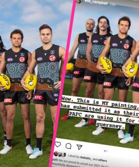 There Is A Claim The Port Adelaide Indigenous Guernsey Artwork Was Stolen