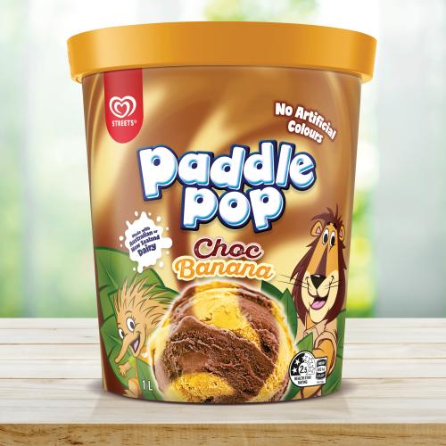 Paddle Pop Have Released Choc Banana Swirled Tubs Of Ice Cream & I SCREAM!