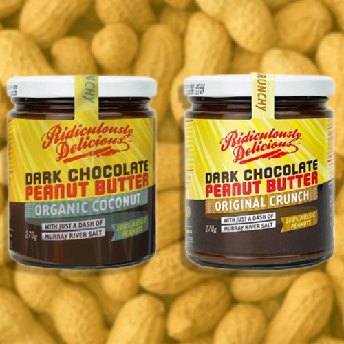 Aussie Brand 'Ridiculously Delicious' Have Dropped Dark Chocolate Peanut Butter!