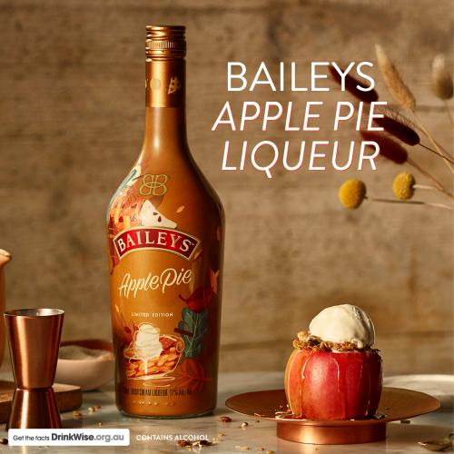 It's The Most Wonderful Time Of The Year, Bailey's Has Dropped Apple Pie Liqueur!