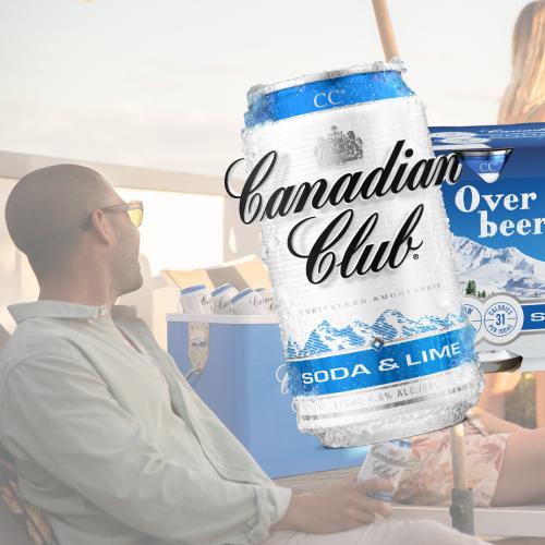 Canadian Club Are Giving Away 50,000 Free Serves Of Their Brand New Soda & Lime Flavour! 