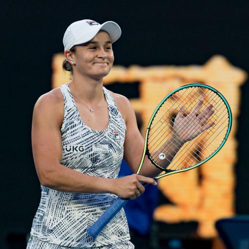 Ash Barty Charges Into The Second Round Of Australian Open
