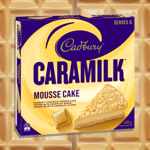 Sara Lee & Cadbury Have Launched A Caramilk Mousse Cake!
