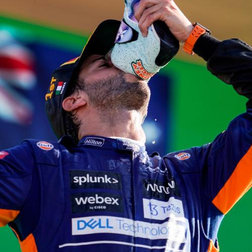 Daniel Ricciardo Creates 'Shoey' Wine Decanter In The Shape Of His Actual Racing Shoe