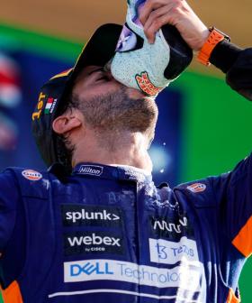 Daniel Ricciardo Creates 'Shoey' Wine Decanter In The Shape Of His Actual Racing Shoe
