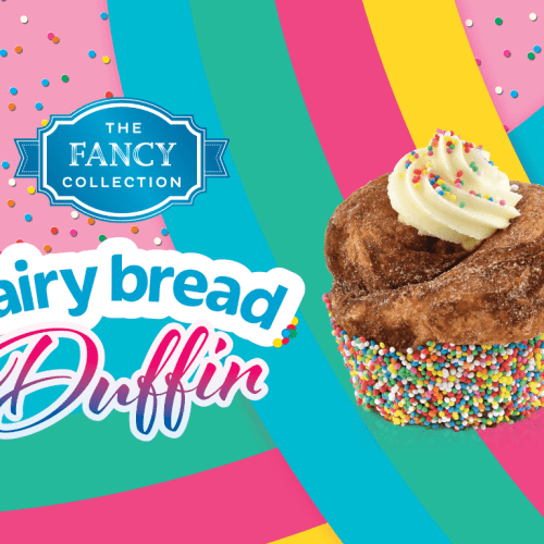 Muffin Break Dropped FAIRYBREAD 'Duffins'!