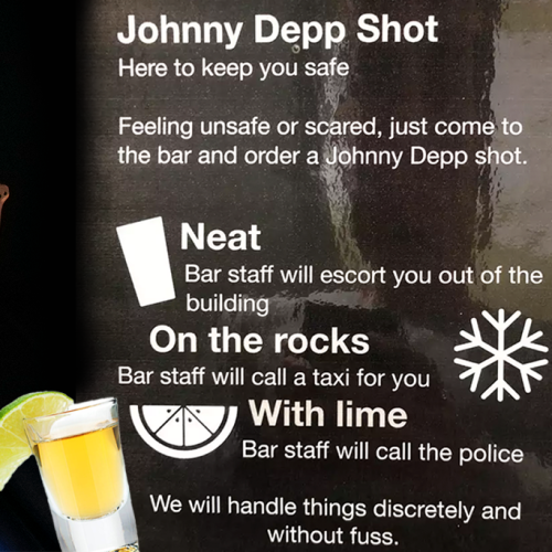 Hey GUYS, You Can Now Ask For The 'Johnny Depp Shot'