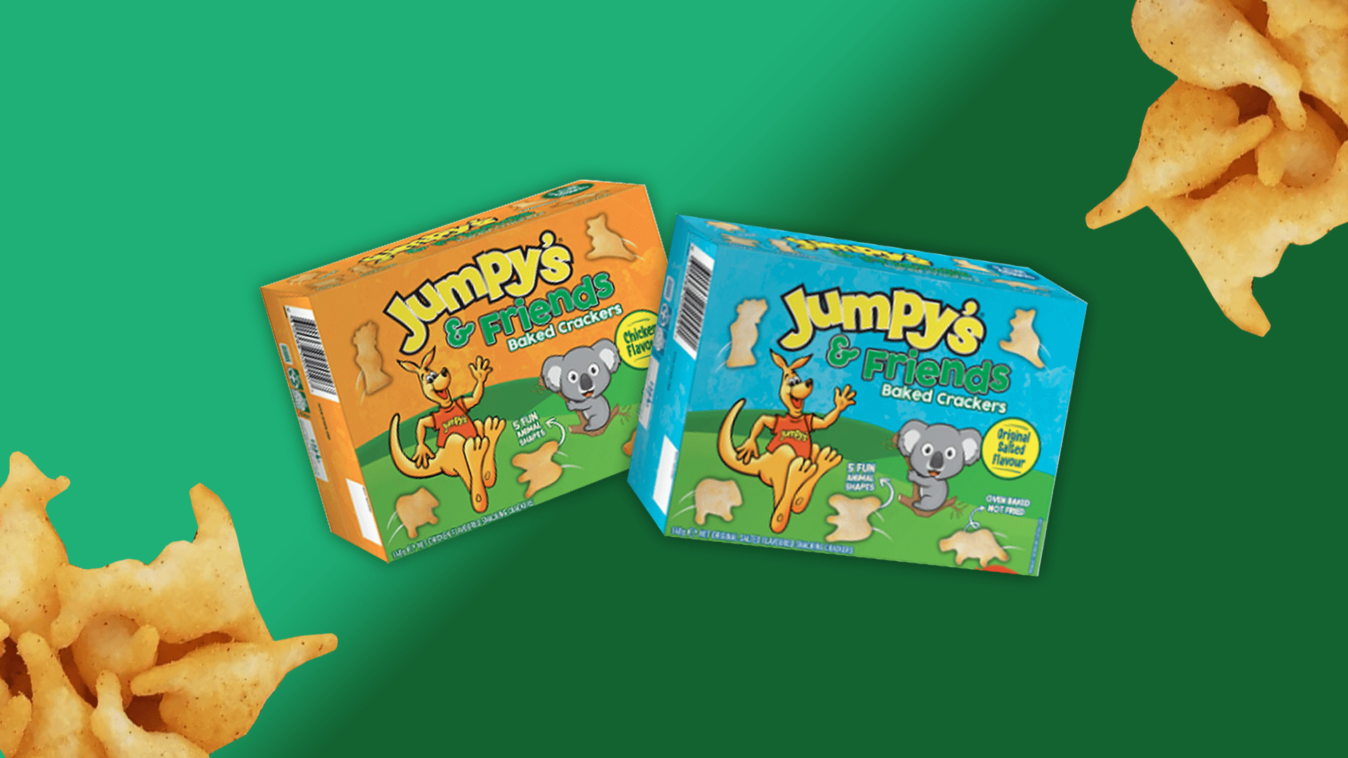 Our Iconic ChickenFlavoured Kangaroo Buddy 'Jumpy' Gets Some New Pals!
