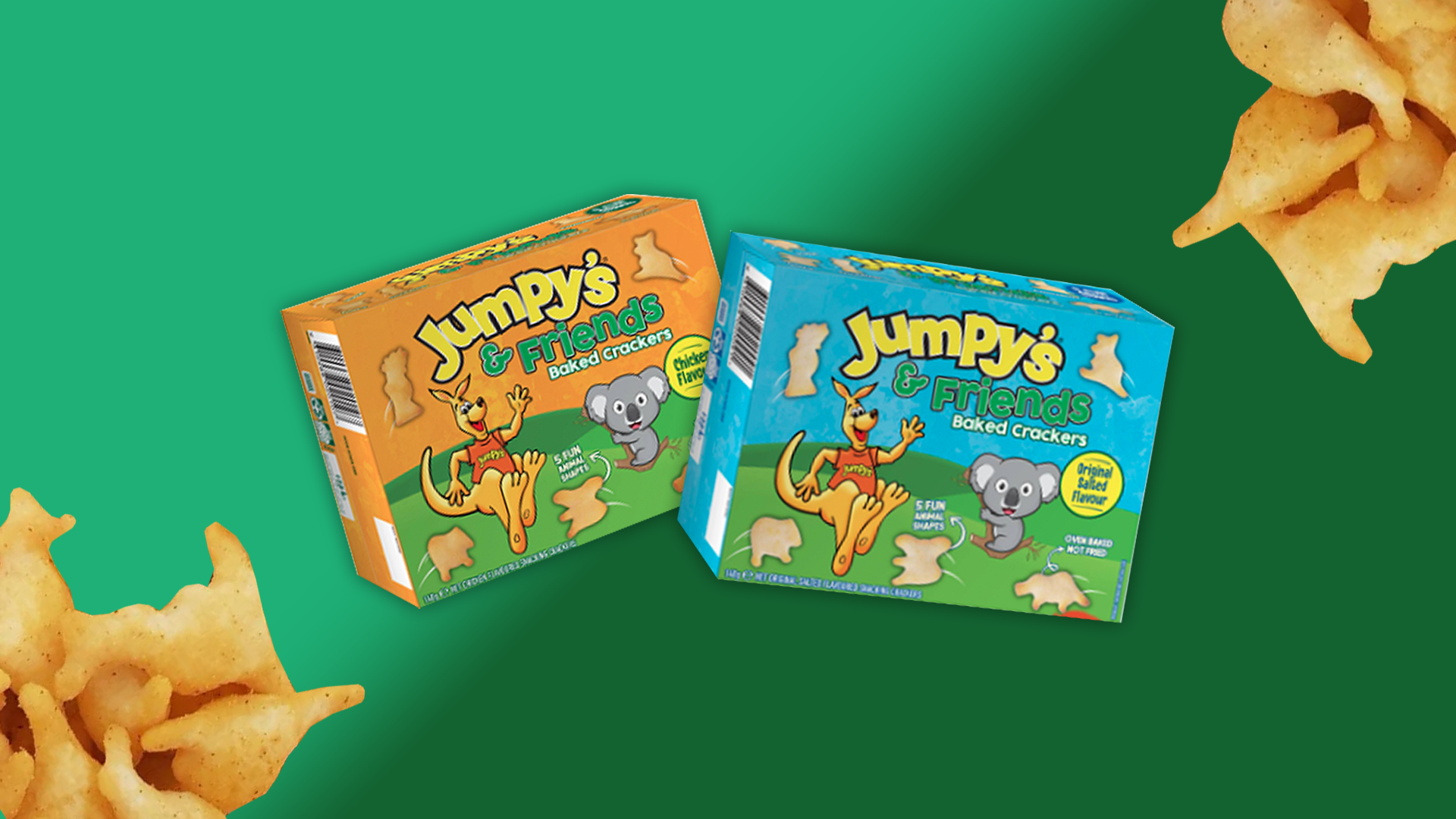 Our Iconic ChickenFlavoured Kangaroo Buddy 'Jumpy' Gets Some New Pals!