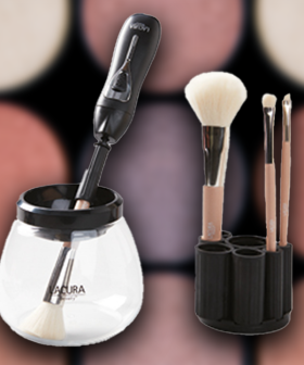 Clean Your Make Up Brushes In Just 30 Seconds!