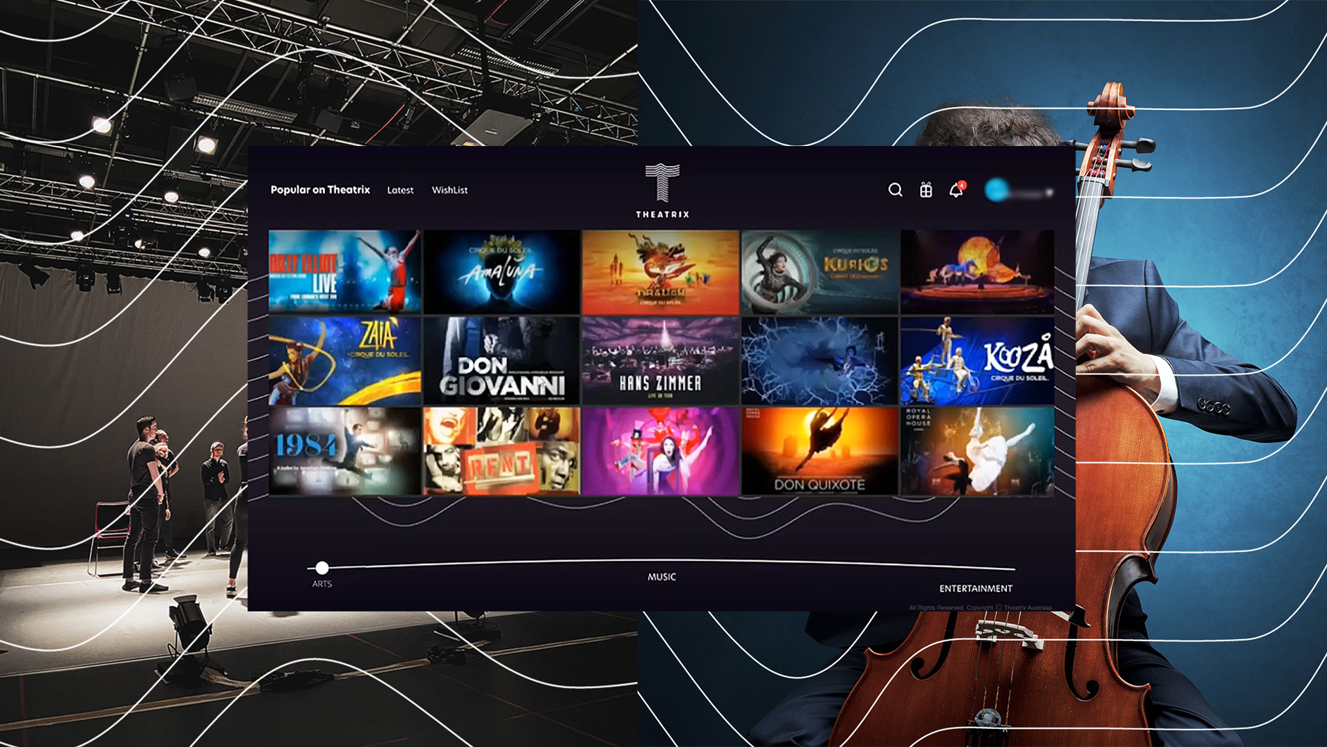 NEW Streaming Service For Theatre, Musicals, Dance, Music & EVEN CIRCUS!?