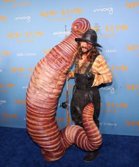 Heidi Klum Wins Halloween By Dressing Up As Worm!