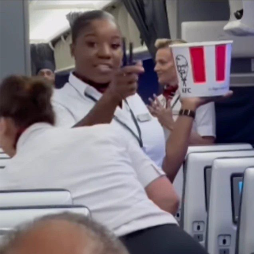 Passengers Served KFC On Flight Due To Catering Issue But It’s Not As Good As It Seems