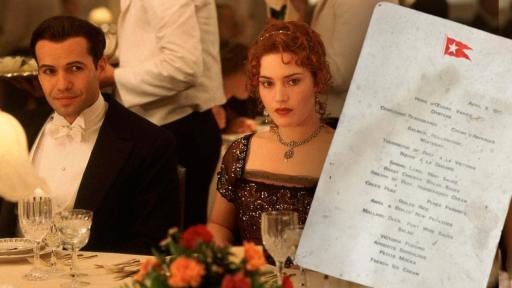 Slightly Water-Damaged First Class Dinner Menu From Titanic Sells At Auction