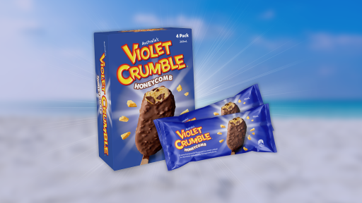 Violet Crumble Has Released Ice Creams Just In Time For Summer!